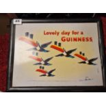 Original Guinness Toucan Padded Serving Tray -approx 40x28cm