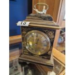 Wagland & Son of Windsor Carriage/Mantel Clock w/french movement - 22cm high