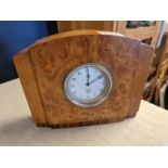 Walnut Cased Vintage Smiths Mantel Clock