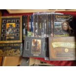 Assortment of Lord of the Rings Collectables inc 12 Lord of the Rings Battle Games magazines, Lord o