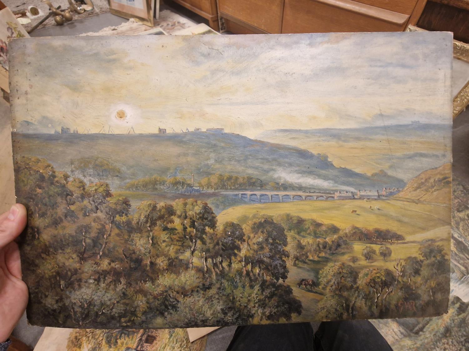 Large Collection of Watercolours, mostly by GW Rushworth + a TJ Soper example - Image 2 of 2