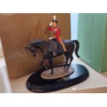 Country Artists Boxed Queen Elizabeth II Trooping The Colour Figure