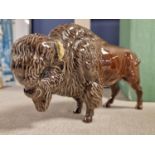 Beswick Buffalo Bison Figure