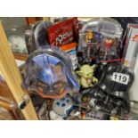 Collection of Star Wars Confectionery inc Chupa Chups Spin Pop Candy, Yoda Dispenser, Sith Lord Cook