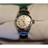 Ladies 1950's Rolex Oyster Precision Wrist Watch w/sales card/brochure paperwork