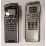 Set of Six Retro Mobile Phones inc XDA II Pocket PC, HTC Sensation + an Unmarked HTC, Motorola V100,