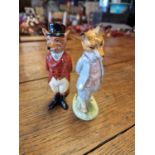 Pair of Porcelain Fox Figures, inc Royal Doulton and Beswick Beatrix Potter