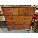Great Quality Two-Over-Three Set of Edwardian Drawers