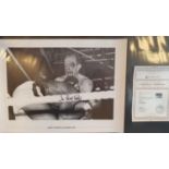 Signed Henry Cooper (vs Muhmmad Ali) + Frank Bruno Boxing Sporting Memorabilia Photograph + Certific