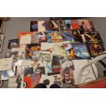 Collection of Allsorts Vinyl LP Records + Various 7" Singles - Iron Maiden, Roxy music, Blondie, Inx