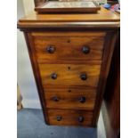 1920's 4 Drawer Oak Chest of Drawers, great patina - 80cm x 49cm x 55cm