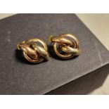 Pair of 9ct Gold Earrings - 1.2g