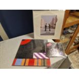 Pair of Pink Floyd LP Vinyl Records, Wish You Were Here, The Final Cut + Not Now John 7" Single