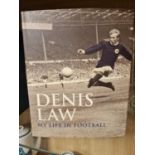 Signed Denis Law (Man Utd & Scotland) 'My Life in Football' Biography Book - Sporting Interest