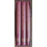 Cased 3-volume Folio Society hardback set 'British Myths & Legends' (1998) ed. By Richard Barber