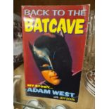 Signed Adam West Batman 'Back to the Batcave' Biography Book