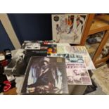Collection of Various 1980's LP Vinyl Records inc The Style Council, All About Eve, U2 and The Jam