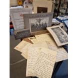 Collection of Letters from the Front and Regiment Photos from W Taylor, Duke of Wellingtons