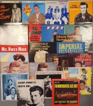 Collection of 1950-60's Rock and Roll/Rockabilly LP Vinyl Records inc Johnny Burnette plus Thunderbi