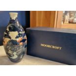 Boxed 2012 Moorcroft Limited Edition 'The Copse at Eventide' Vase - signed by Paul Hilditch, 84/150