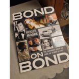 Signed James Bond Roger Moore Book, 'Bond on Bond'