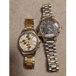 Pair of Vintage Gents' Wrist Watches - Croton & Limit