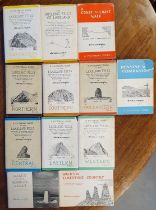 12x Hardback Book Volumes by Alfred Wainwright inc Ten Pictorial Guides of Northern England