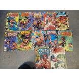 Collection of Early 1980's DC and Marvel Comic Books Conan, Kazar and Arak Hero Fantasy Warrior -12