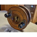 Antique Wooden Fishing Reel - possibly Hardy