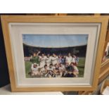 Framed & Signed West Ham United 1980 FA Cup Final Football Team Photograph