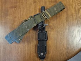 Military Dagger Knife & Belt