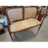 Antique Two Seater Period Love-Seat Sofa/Salon Chair