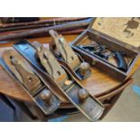 Collection of Stanley Woodworking Planes inc 5.5, 4.5 and Number 78