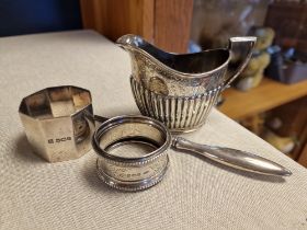 Collection of Hallmarked Silver Pieces - total weight 159g