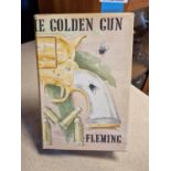 1965 First Edition of Ian Fleming 'The Man with the Golden Gun' - unclipped dust jacket