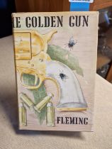 1965 First Edition of Ian Fleming 'The Man with the Golden Gun' - unclipped dust jacket