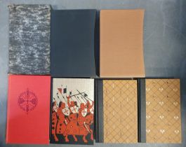 A Trio of Folio Society cased Hardback Books, comprising Flavius Josephus 'The Destruction of the Je