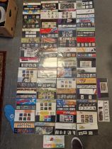 Large Collection of Royal Mail Presentation Pack Sets, 55 in total