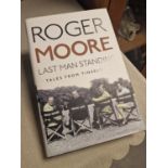 Signed Roger Moore Hardback Book, 'Last Man Standing'
