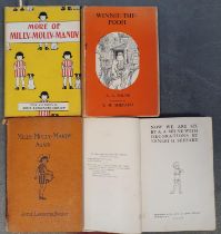 A Quartet of Hardback Vintage Childrens Fiction Books, comprising 2 Joyce Lankester Brisley 'Mill Mo