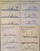 4-Volume Cased Hardback set Richard Perkins 'British Warship Recognition [the Perkins Identification