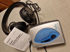 Retro Sony Walkman WM-FX193 Personal Cassette Player