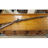 Antique Enfield 1863 Percussion Musket Carbine Rifle - Militaria Interest