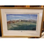 Limited Edition Signed Print of London Thames River by Nicholas Hely Hutchinson
