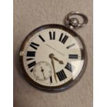 Turn of the Century Hallmarked Chester Pocketwatch - possibly a Charles Horner example, 165.5g