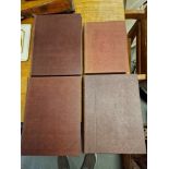 Set of The Great War WWI Leather Bound Books