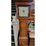 Hallam of Nottingham Antique Long Case Grandfather Clock
