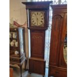 Antique Long Case Grandfather Clock