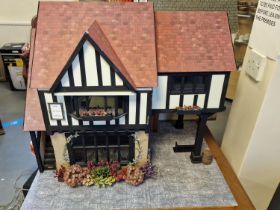 Handmade Tudor Style Dolls House