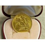 1900 Full 22ct Gold Sovereign Coin